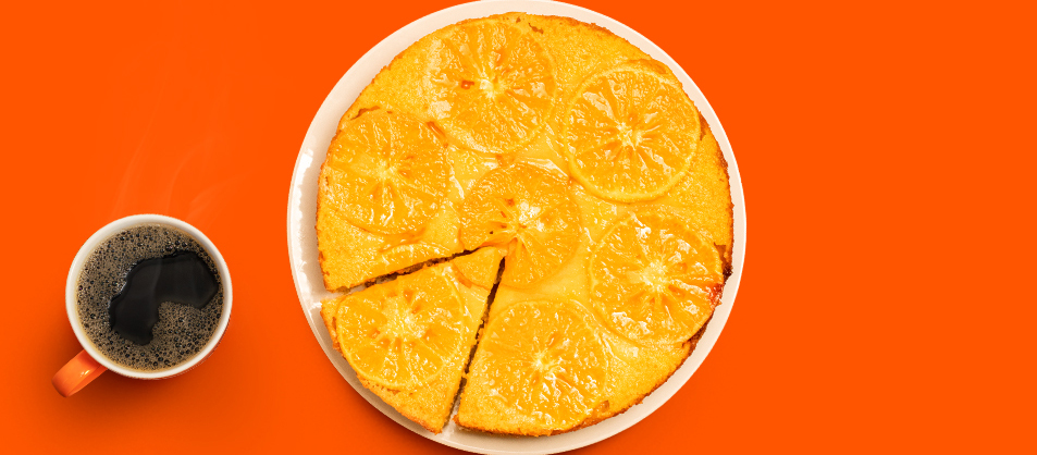 Imagem: Bolo de bergamota